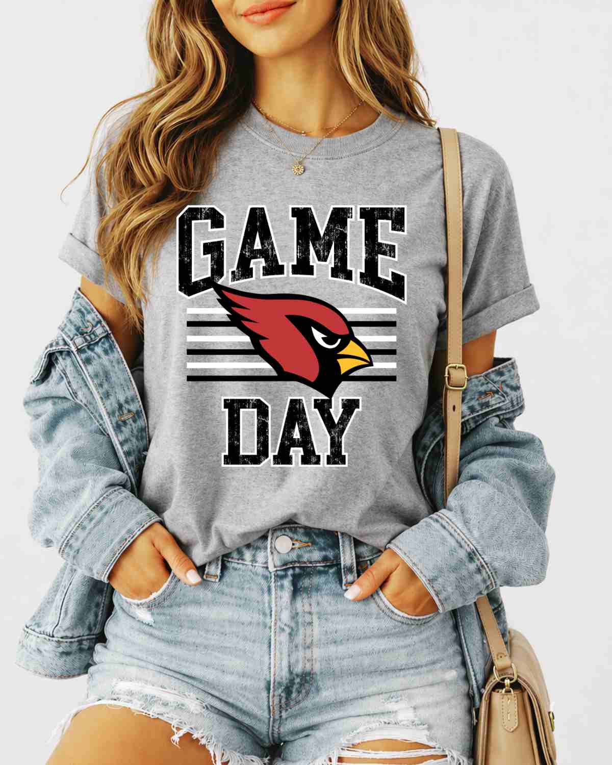 Game Day Cardinals Logo Shirt